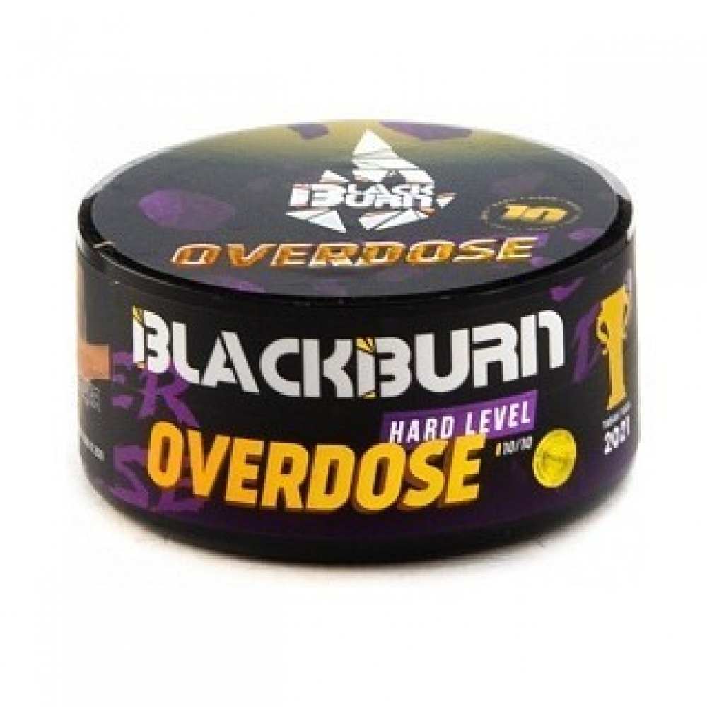Табак Black Burn 25 - Overdose (Лайм и лимон)