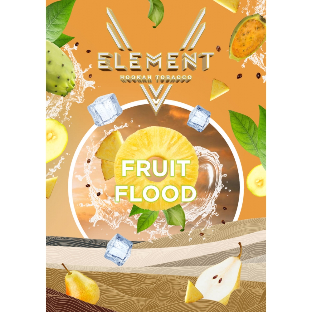 Табак Element|5 элемент - Fruit Flood (Ананас, финик, груша, базилик)