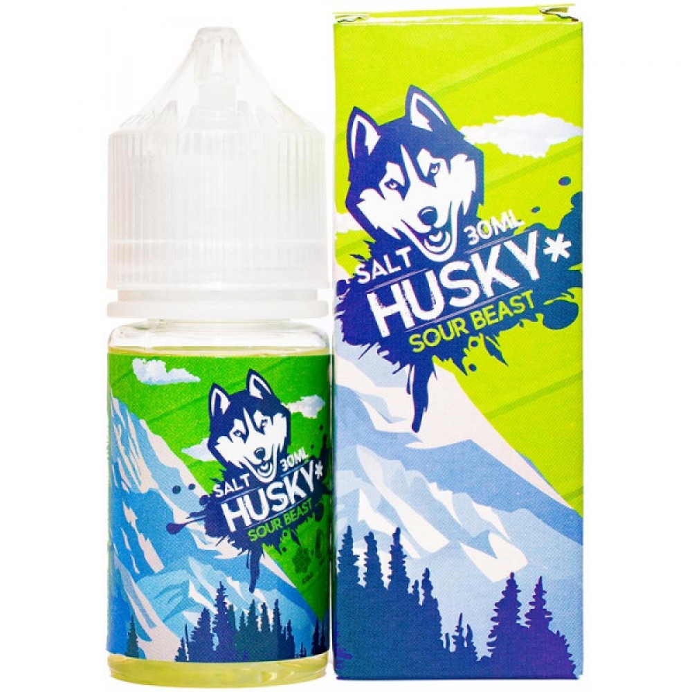 Жидкость Husky Malaysian Salt 30 мл. 20 мг. - Sour Beast